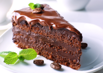 bolo de chocolate