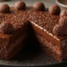 Receita de Bolo de chocolate com brigadeiro 5 Bolo de Chocolate com Brigadeiro