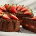 Bolo de Chocolate com Morango