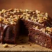 Bolo de Chocolate com Nozes