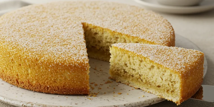 Bolo de Tapioca Granulada