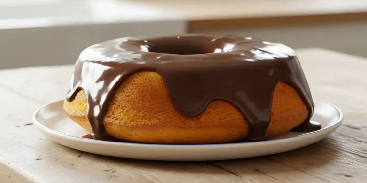 Receita De Bolo De Cenoura Com Cobertura De Achocolatado.